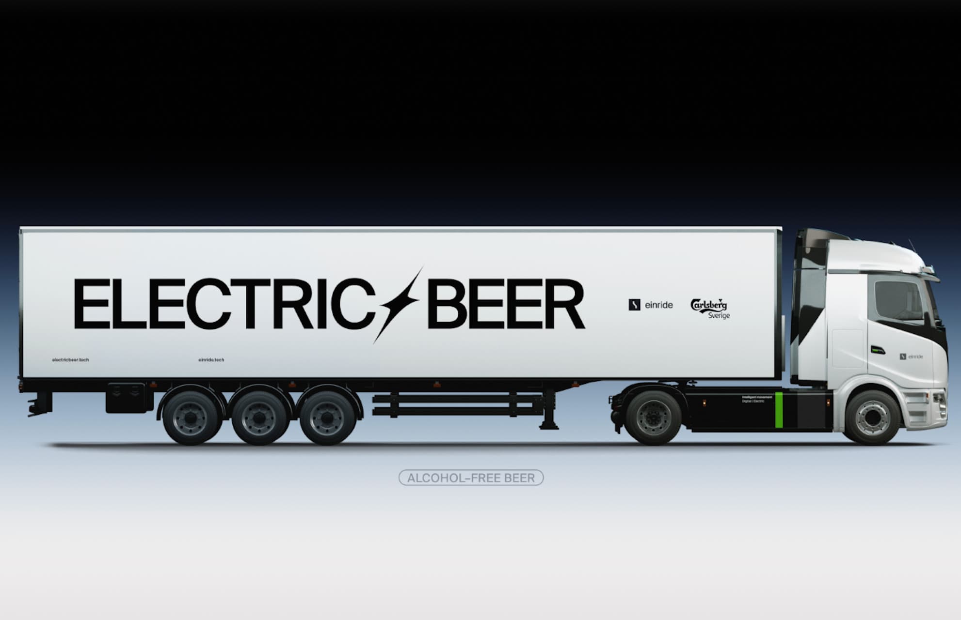 Cover Image for Carlsberg feiert Elektrifizierung der Flotte mit Elektro-Bier