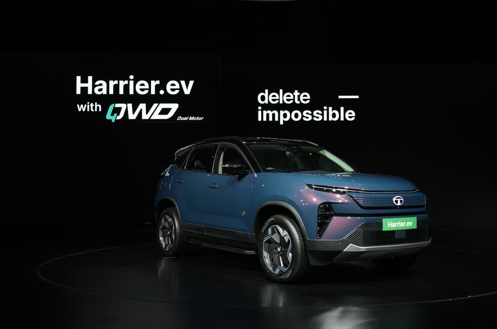 Cover Image for Tata Motors stellt mit Harrier.ev sein bislang modernstes E-Auto vor
