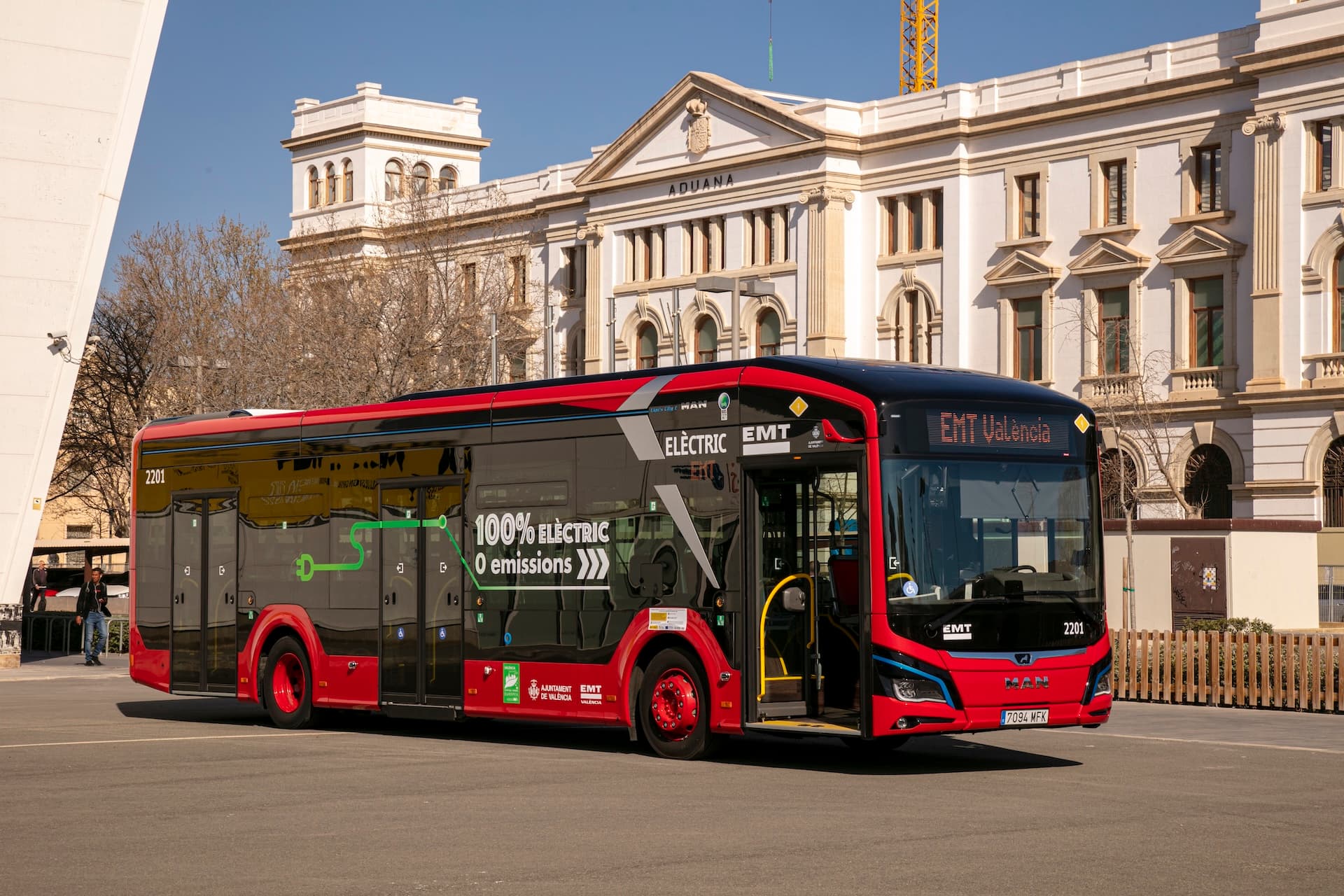 Cover Image for Valencia ordert 57 Elektrobusse bei MAN