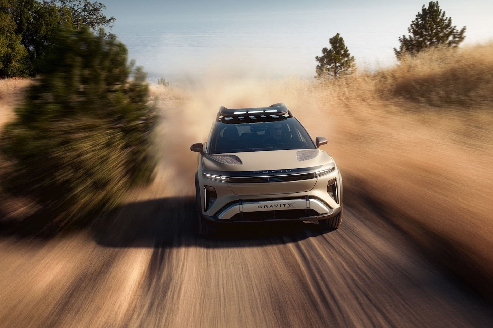 Cover Image for Lucid Gravity X: Elektro-SUV-Konzept für raues Terrain