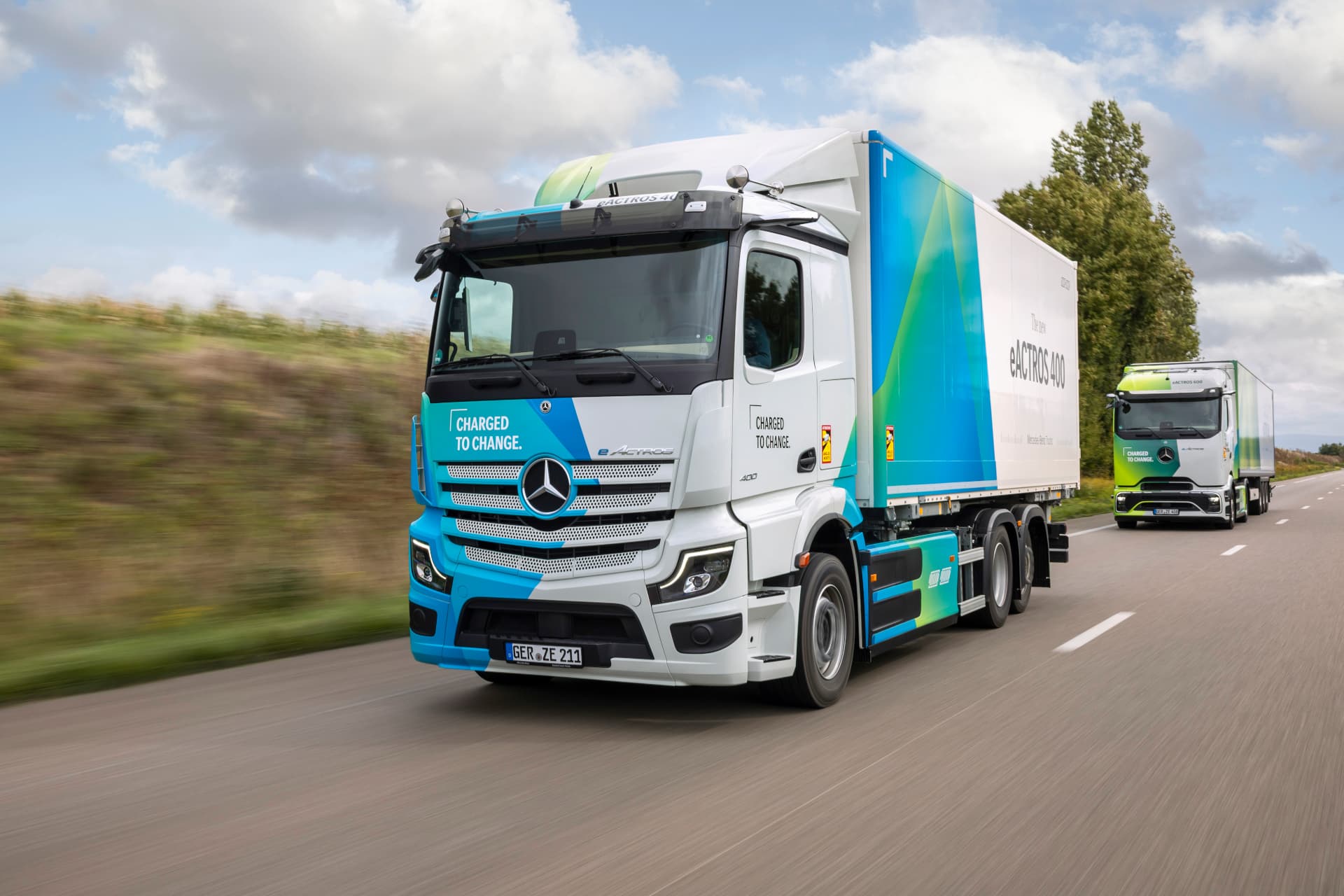 Cover Image for E-Lkw Mercedes-Benz eActros 400 in mehr als 40 Varianten bestellbar