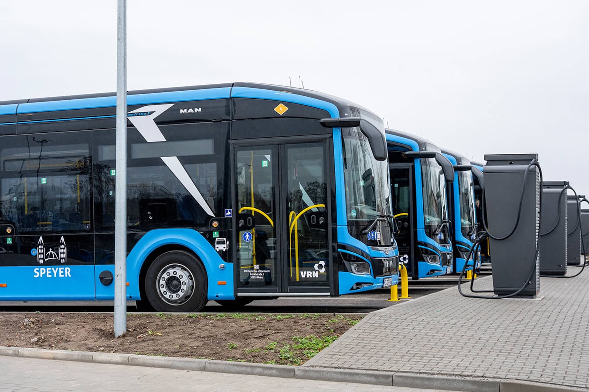 In Speyer fahren nun nur noch Elektrobusse