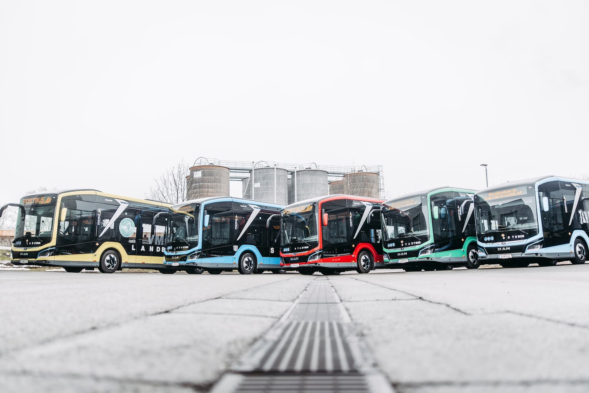 MAN liefert 63 Elektrobusse nach Vorarlberg