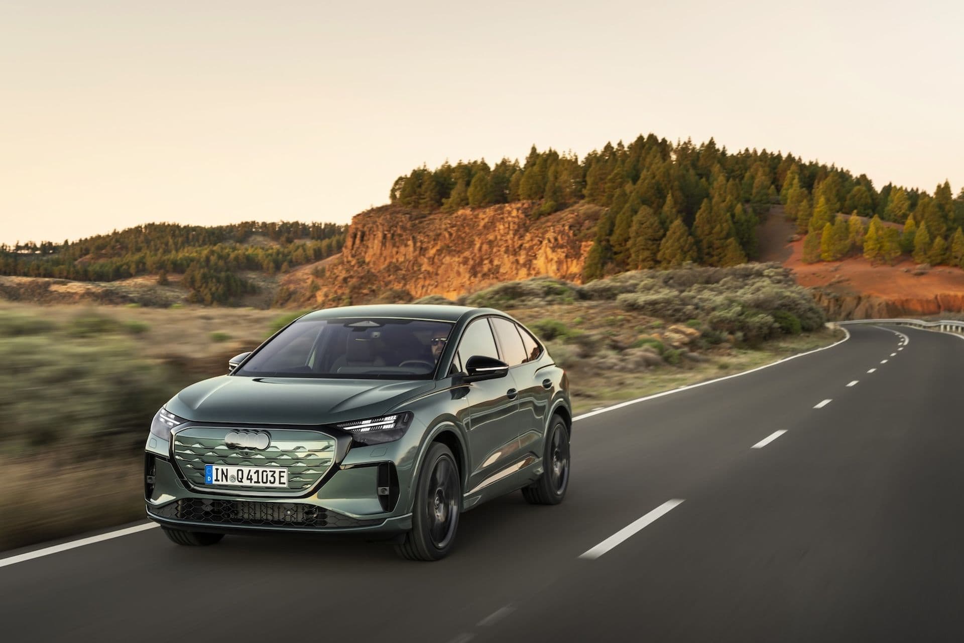 Audi Q4 E-tron Modellpflege: Minimal aufgefrischt