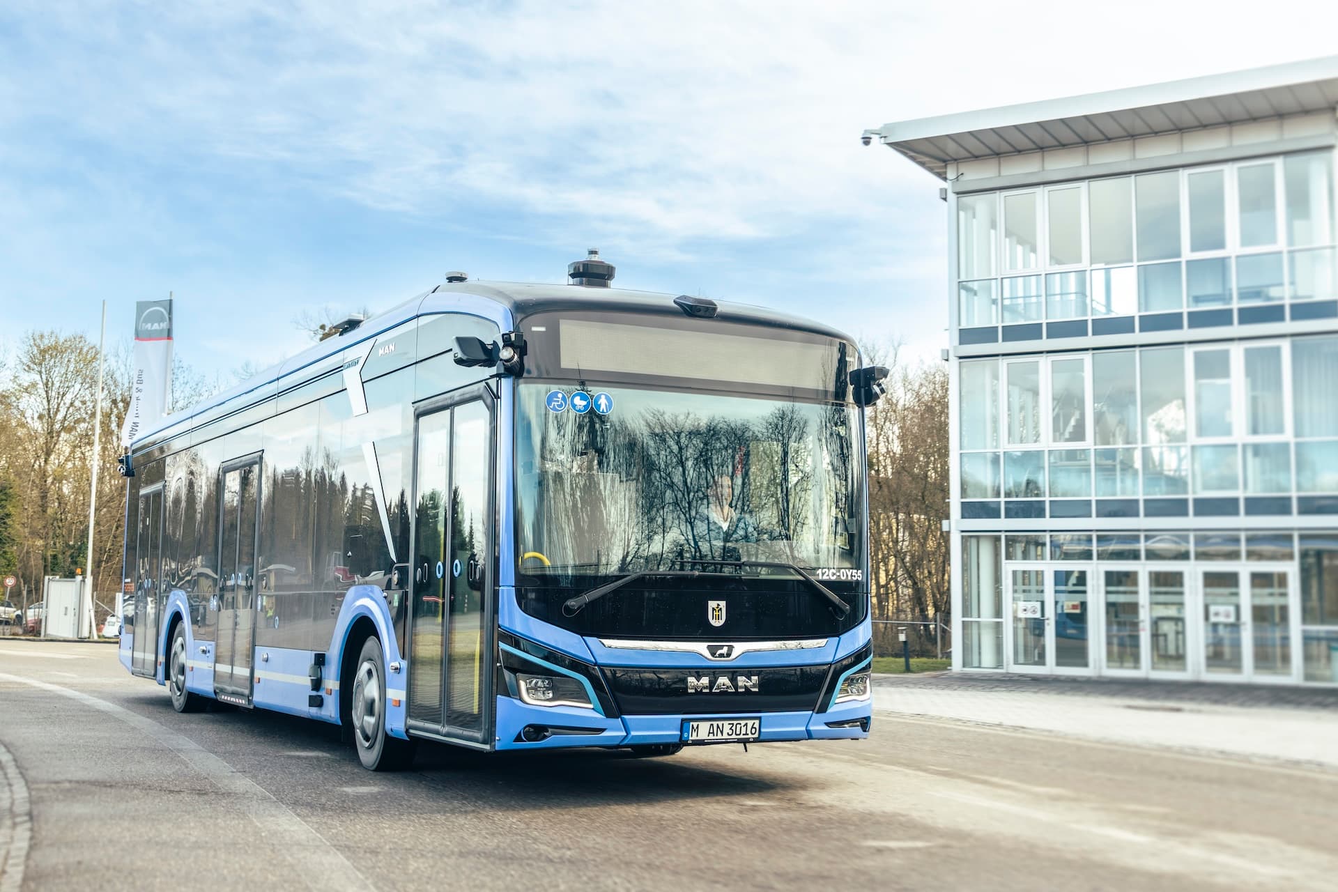 MAN testet autonome Elektrobusse in München