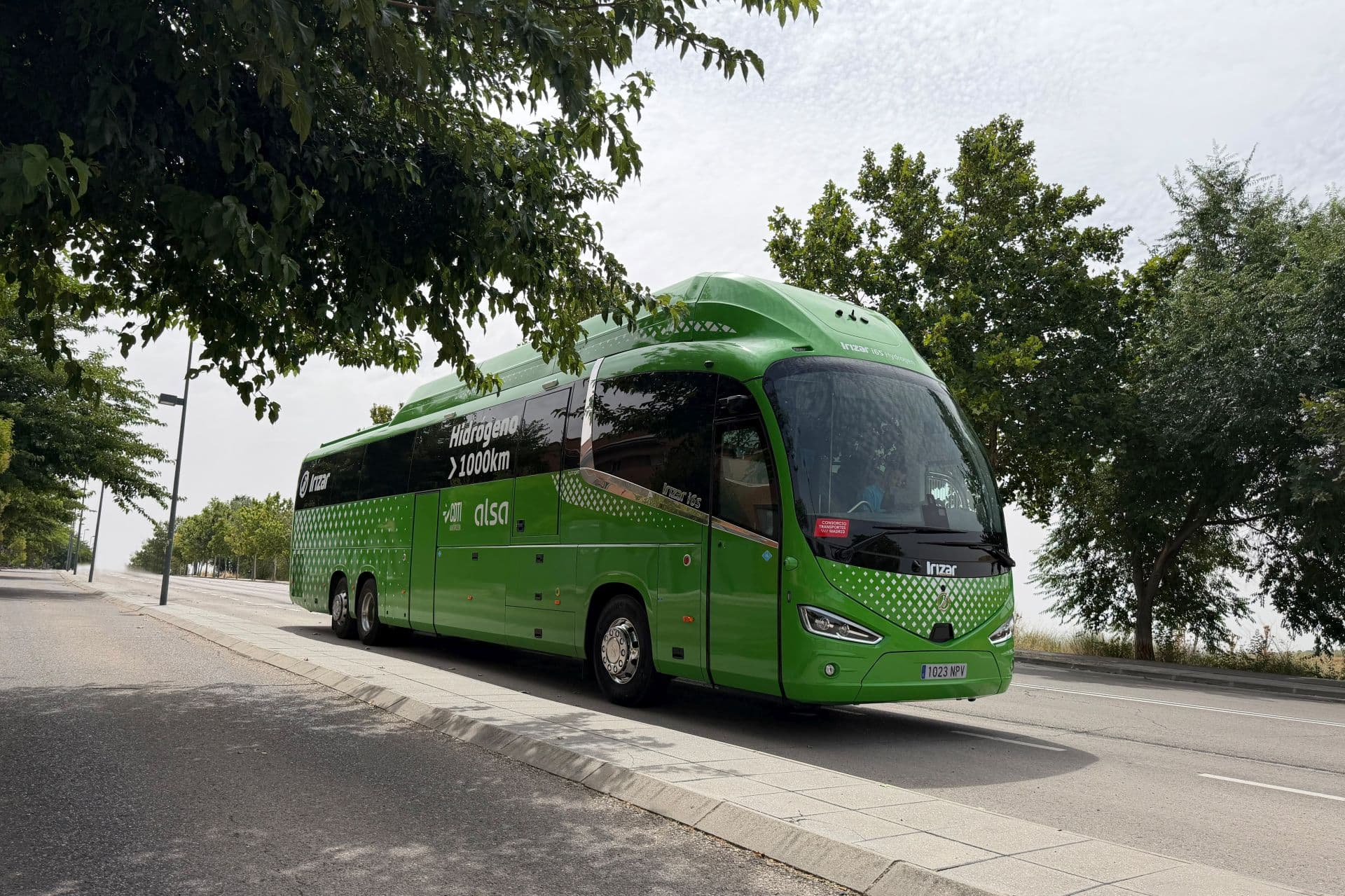 Madrid testet Brennstoffzellenbus mit Bosch-Technik