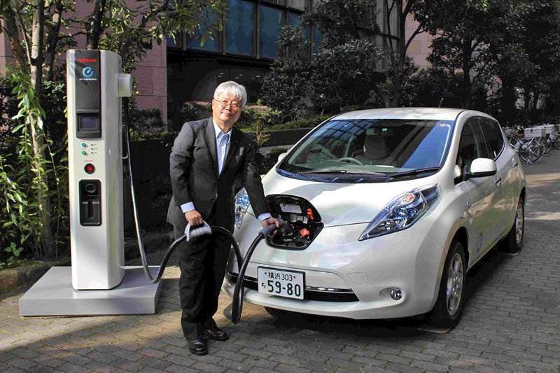 Cover Image for Elektroauto schneller laden – Nissan entwickelt neue Schnell-Ladestation