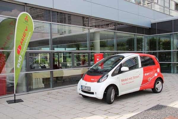 i-MiEV Elektroauto-Flotte im Test bei E.ON Thüringen: Erster Zwischenstand