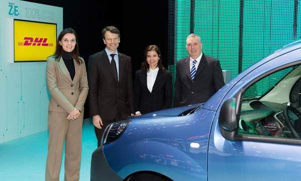 Renault und Deutsche Post DHL schließen Rahmenvertrag zur Elektromobilität