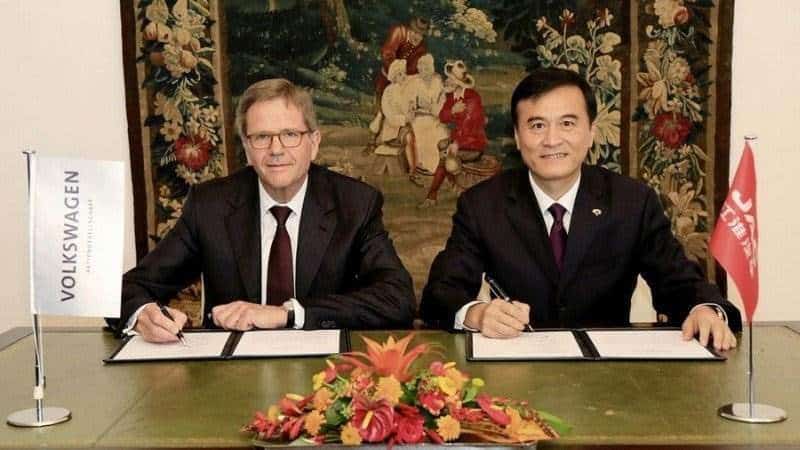 Volkswagen schließt Elektroauto-Allianz mit chinesischem Hersteller JAC