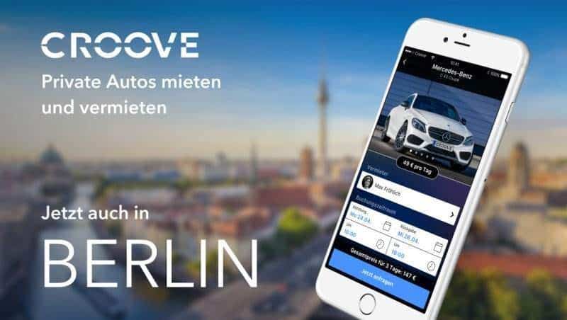 Mercedes-Benz Carsharing Croove auf Expansionskurs – weiter geht’s in Berlin