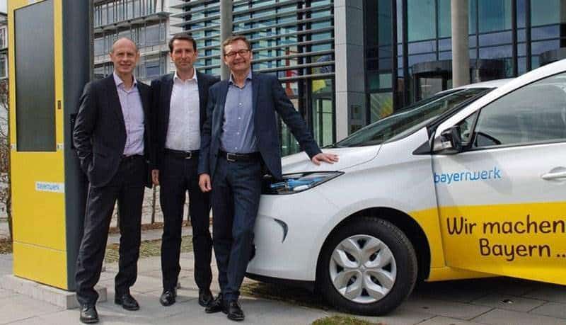 Bayernwerk stellt Firmenflotte (1.300 Fahrzeuge) auf E-Fahrzeuge um