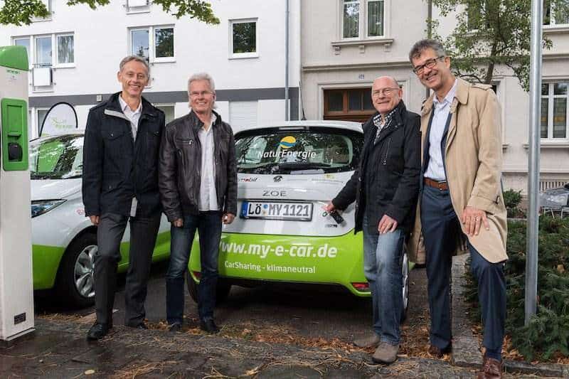 Carsharing-Anbieter my-e-car flottet 20 neue Renault Zoe ein