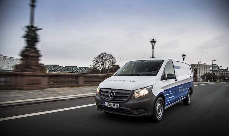 Elektrotransporter Mercedes-Benz eVito ab sofort bestellbar