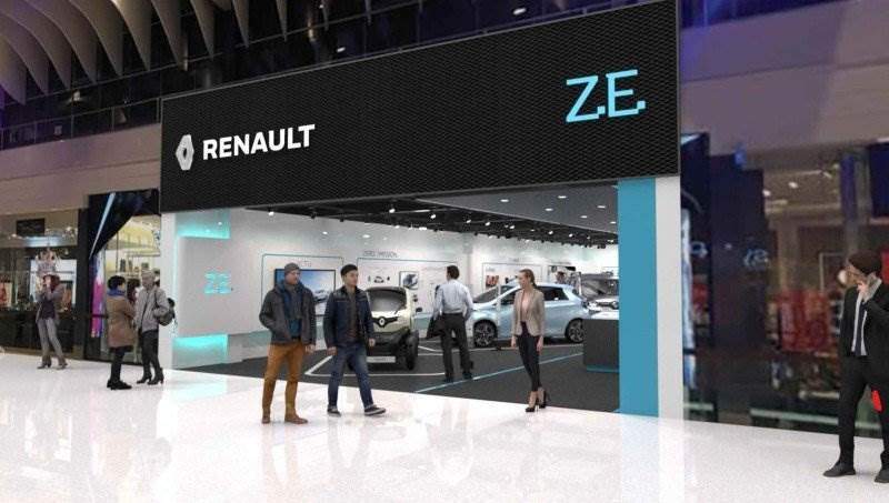 Renault eröffnet Concept Store für E-Fahrzeuge in Stockholm