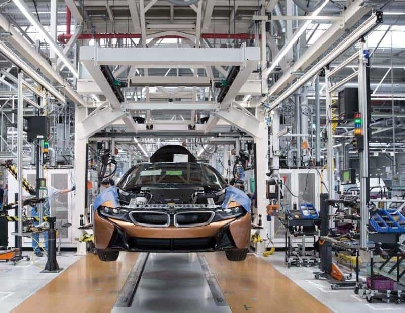 Serienproduktion des BMW i8 Roadster in Leipzig gestartet