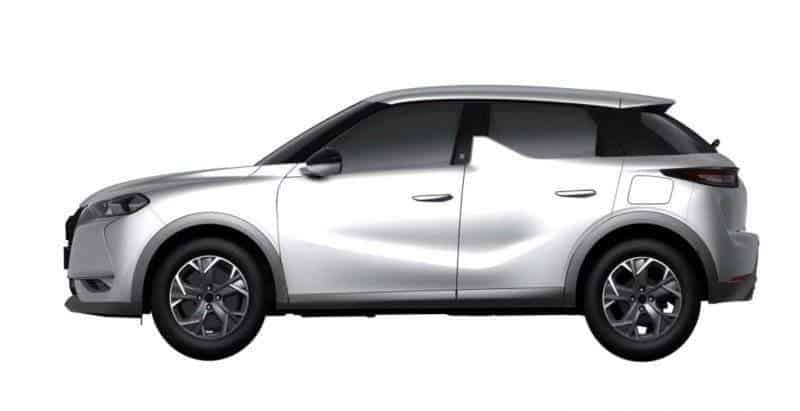 Erste Details & Skizzen zum elektrifizierten DS3 Crossback (2019) aufgetaucht