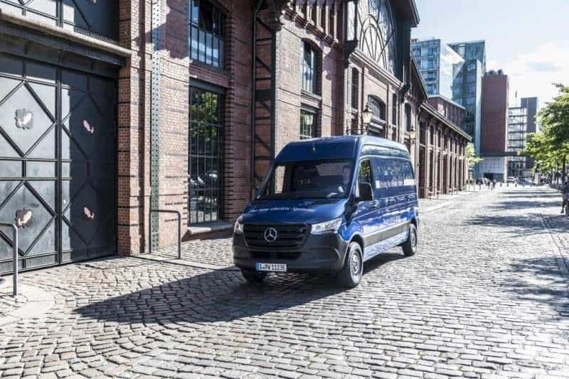 eSprinter kommt 2019 mit zwei Batteriekapazitäten zur Auswahl