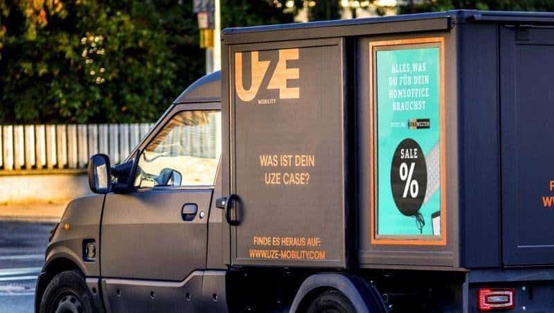 UZE Mobility erhält Investition für „kostenfreie“ E-Transporter