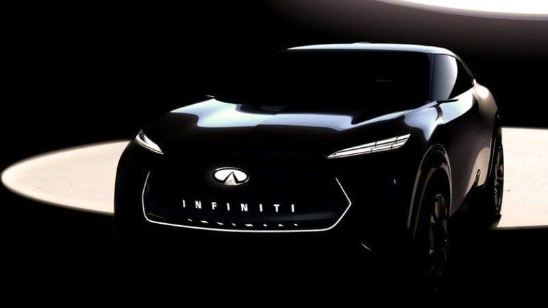 Infiniti gibt Blick auf Elektroauto-Crossover aus Limousine und Geländestadtwagen frei