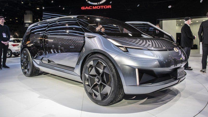 GAC Motor stellt Concept Car ENTRANZE auf der Detroit Motor Show 2019 (NAIAS 2019) vor