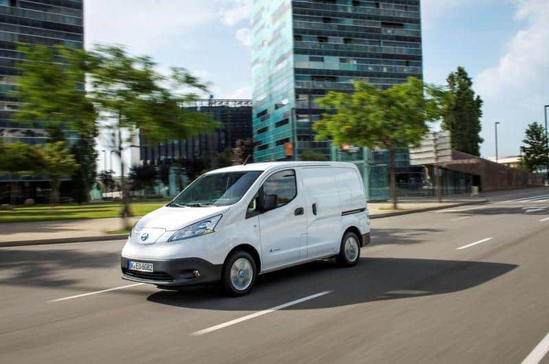 Kleintransporter NV200 von Nissan in Europa nur noch elektrisch unterwegs
