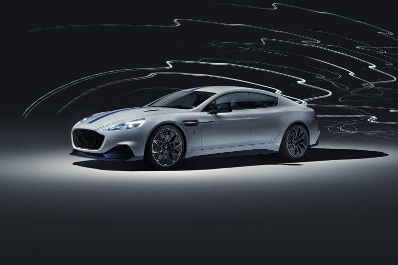 Aston Martin Rapide E: 445 kW/610 PS, >320 km Reichweite auf 155 Stück limitiert