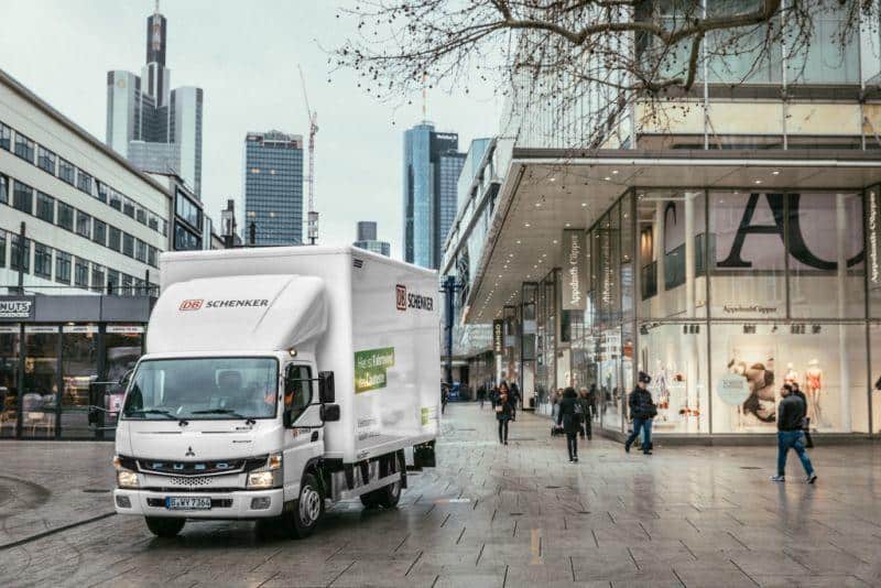 DB Schenker und FUSO sprechen über weitere E-Lkw für europäische Märkte