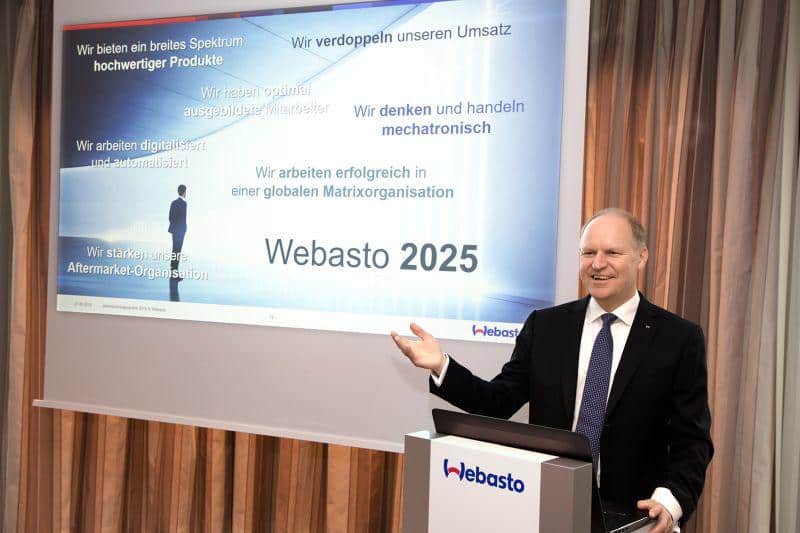 Webasto richtet sich 2019 neu aus – Energy & Components spielt wichtige Rolle