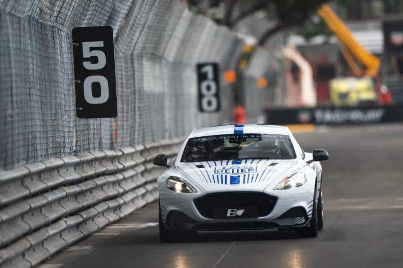 Aston Martin Rapide E gibt sein Debüt auf den Straßen von Monaco