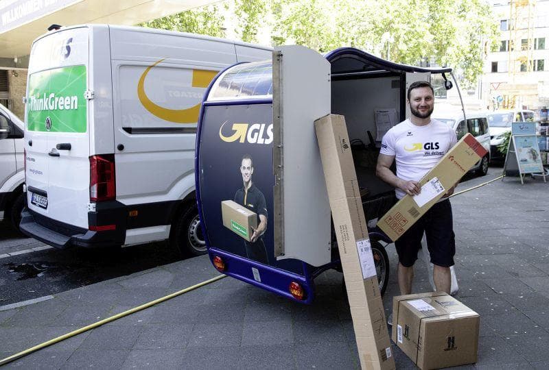 GLS: Zwischenfazit der emissionsfreien Belieferung in Düsseldorf