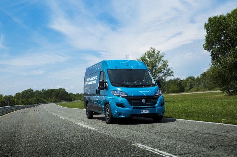 Ducato Electric ab 2020 mit 220 bis 360 km Reichweite, 90kW/122PS und 100 km/h Spitze