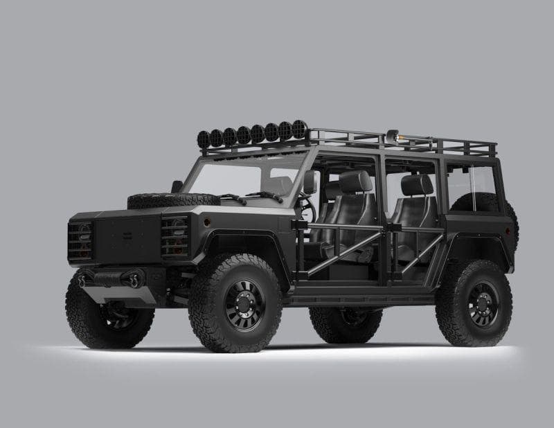 Bollinger präsentiert kundenspezifische Elektro-Truck-Konfigurationen