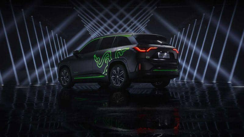 NIO und Razer präsentieren den ES6 Night Explorer Limited Edition Elektro-SUV