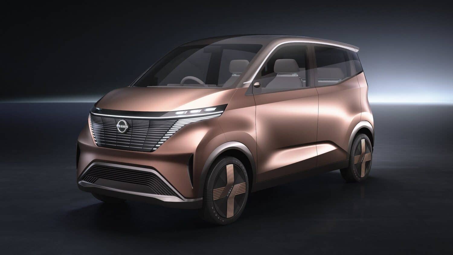 Pendeln deluxe: Nissan stellt City-Elektroauto IMk vor