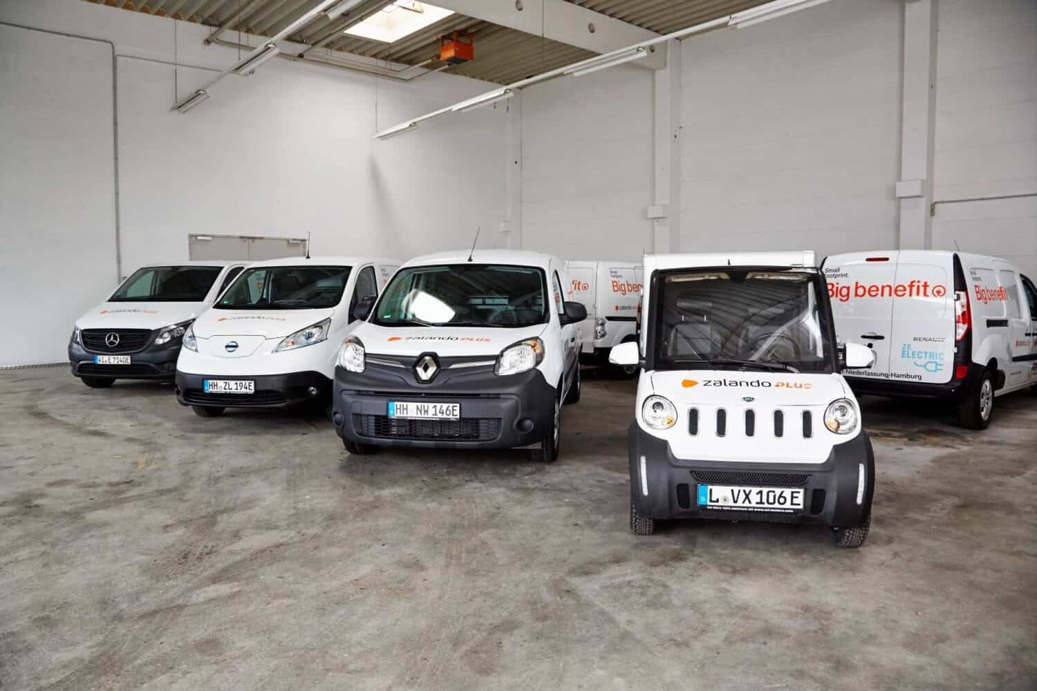 Zalando & Mercedes-Benz testen Einsatz von Elektromobilität auf der letzten Meile