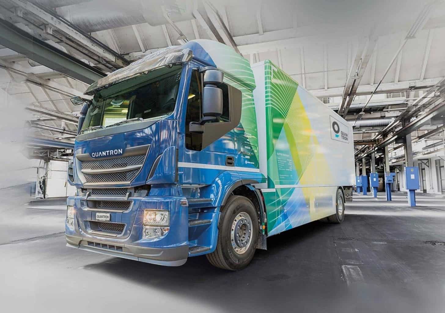 Quantron rüstet alte Diesel-Lkw und -Busse auf Elektroantrieb um