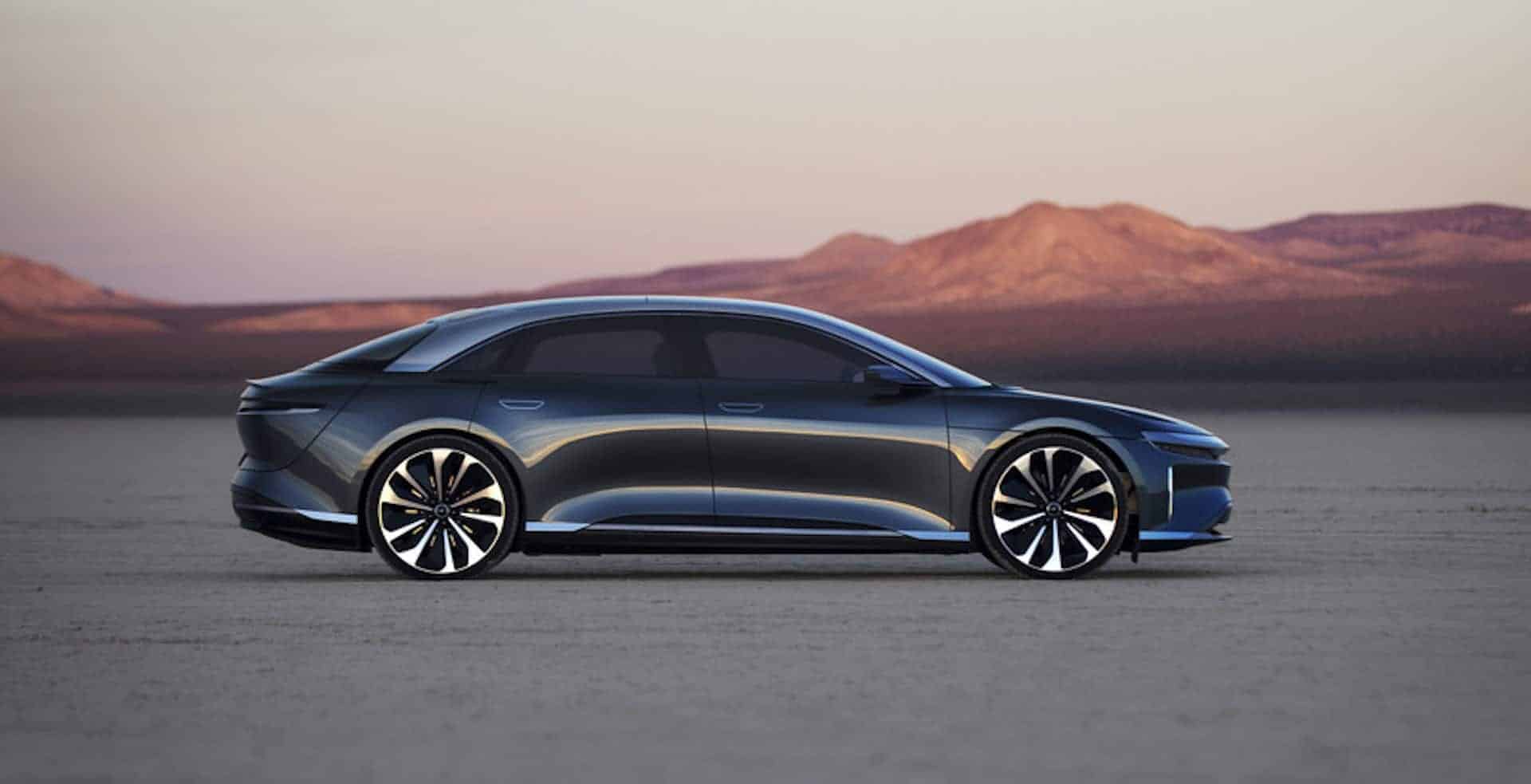 Cover Image for Lucid Air soll mit bis zu drei Motoren 1800 PS leisten