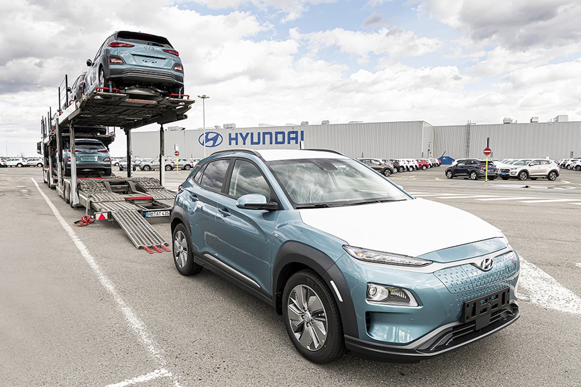 Hyundai liefert erste Kona Electric aus Tschechien aus