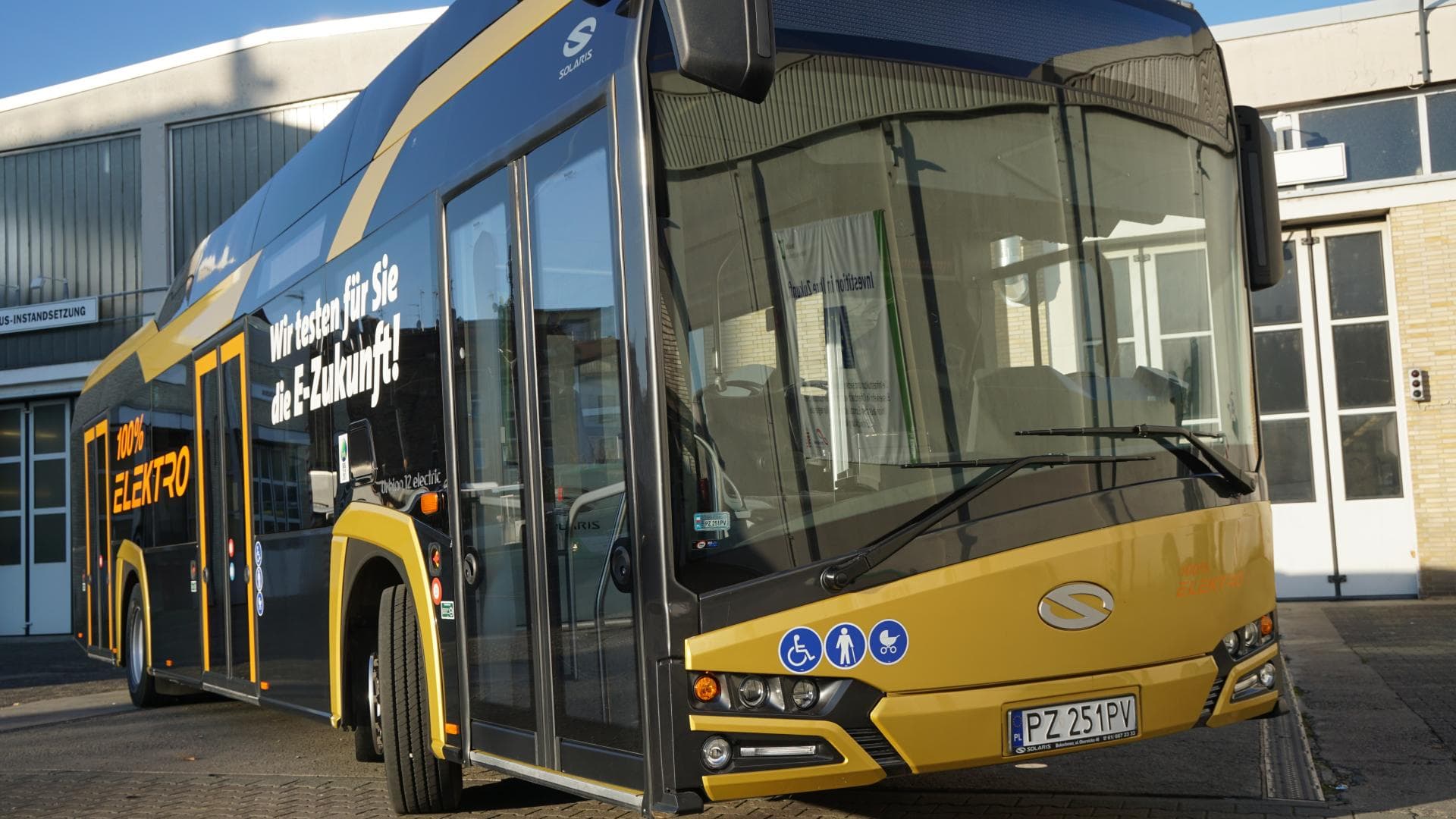 Offenbach: „E-Busse bezüglich Luftreinhaltung und Lärmreduzierung ein großer Fortschritt“