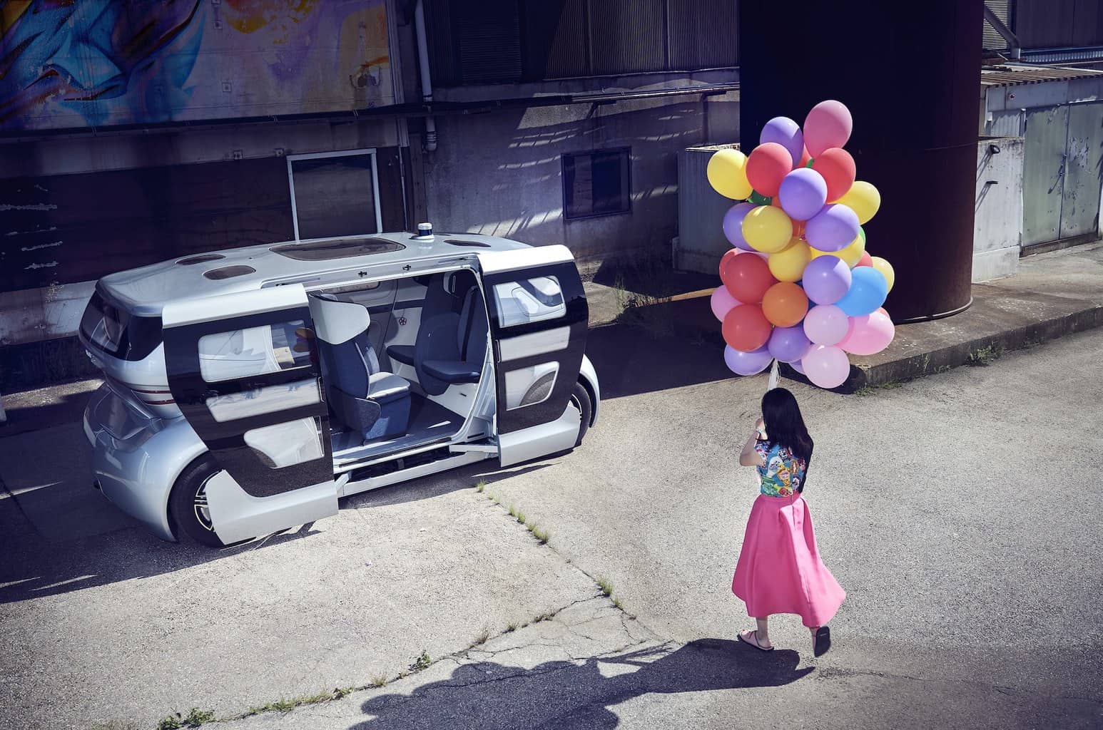 NEVS testet autonomes und flexibles Robotaxi Sango in Stockholm