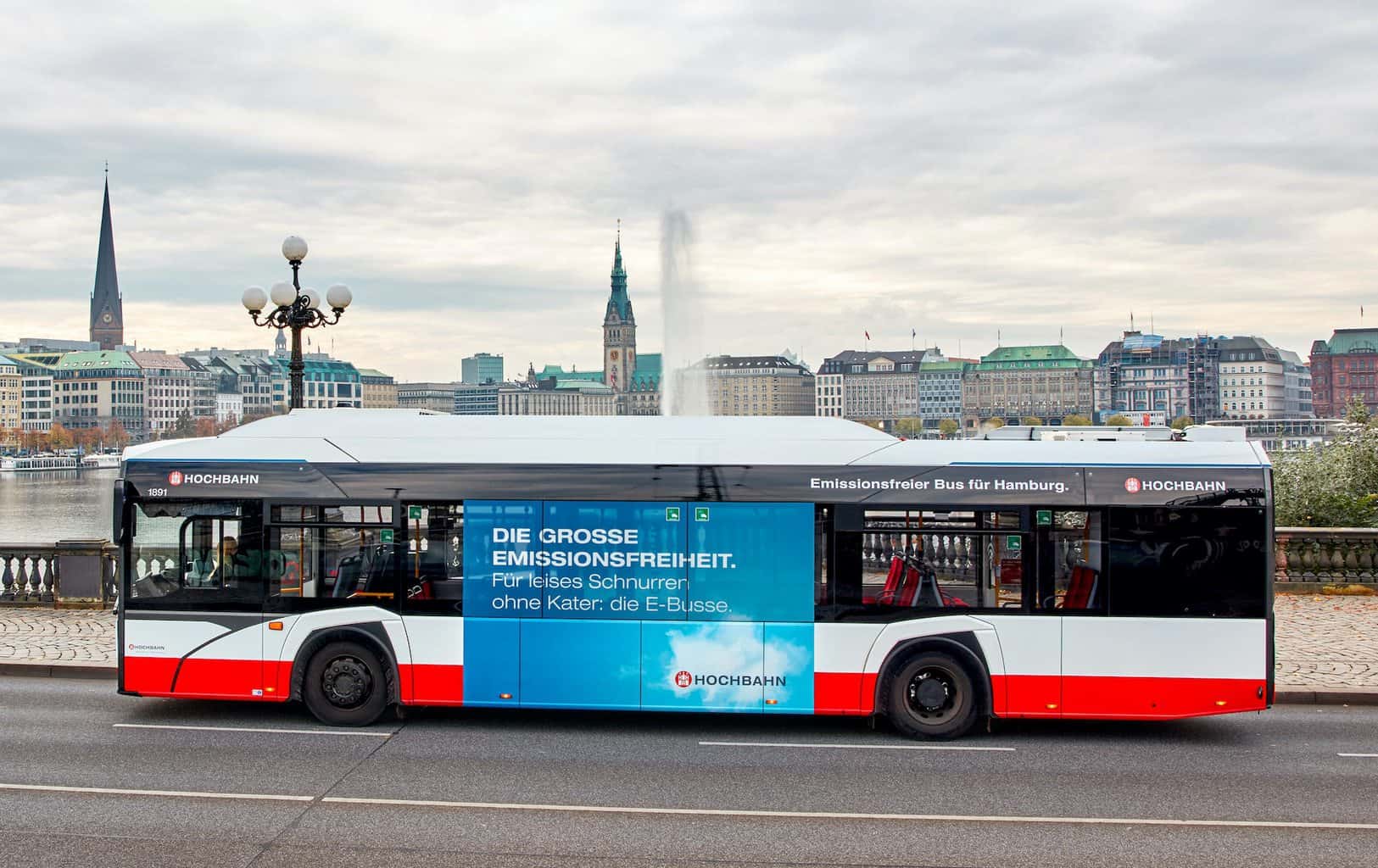 Cover Image for Hamburger Hochbahn ordert 530 Elektrobusse bis 2025