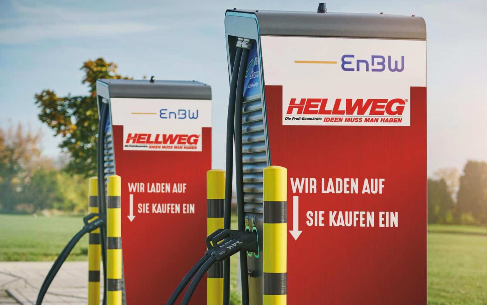 Cover Image for EnBW: Weitere 80 Ultraschnellladestationen für HELLWEG Bau- und Gartenmärkte