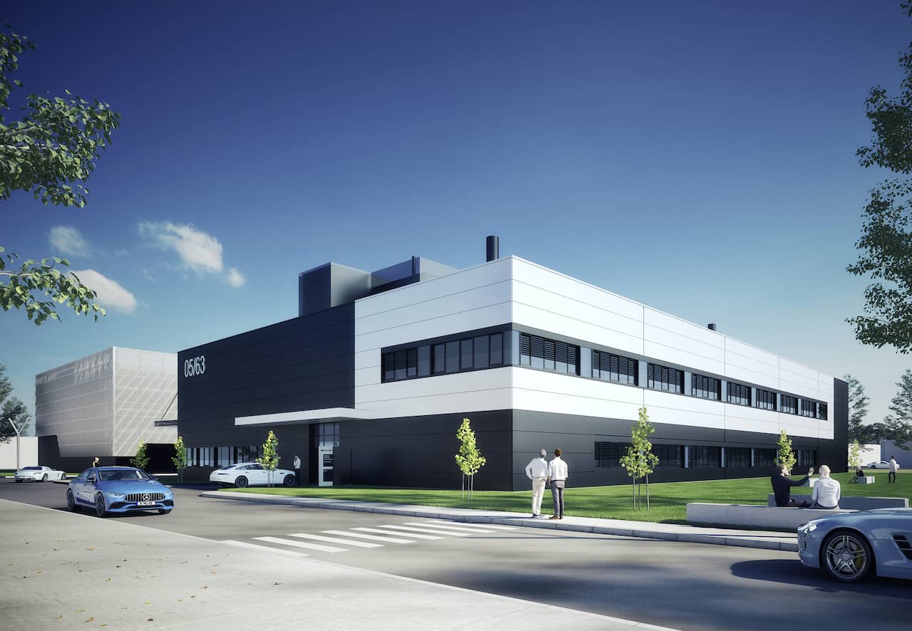 Mercedes-AMG feiert Spatenstich für E-Prüfzentrum „Technikum“