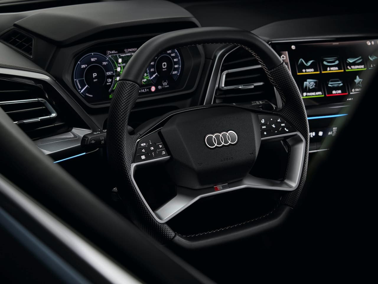 Cover Image for Audi stellt Innenraum-Konzept des Q4 e-tron vor