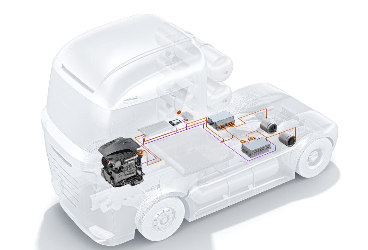 Cover Image for Bosch baut Testflotte für Wasserstoff-Lkw in China auf