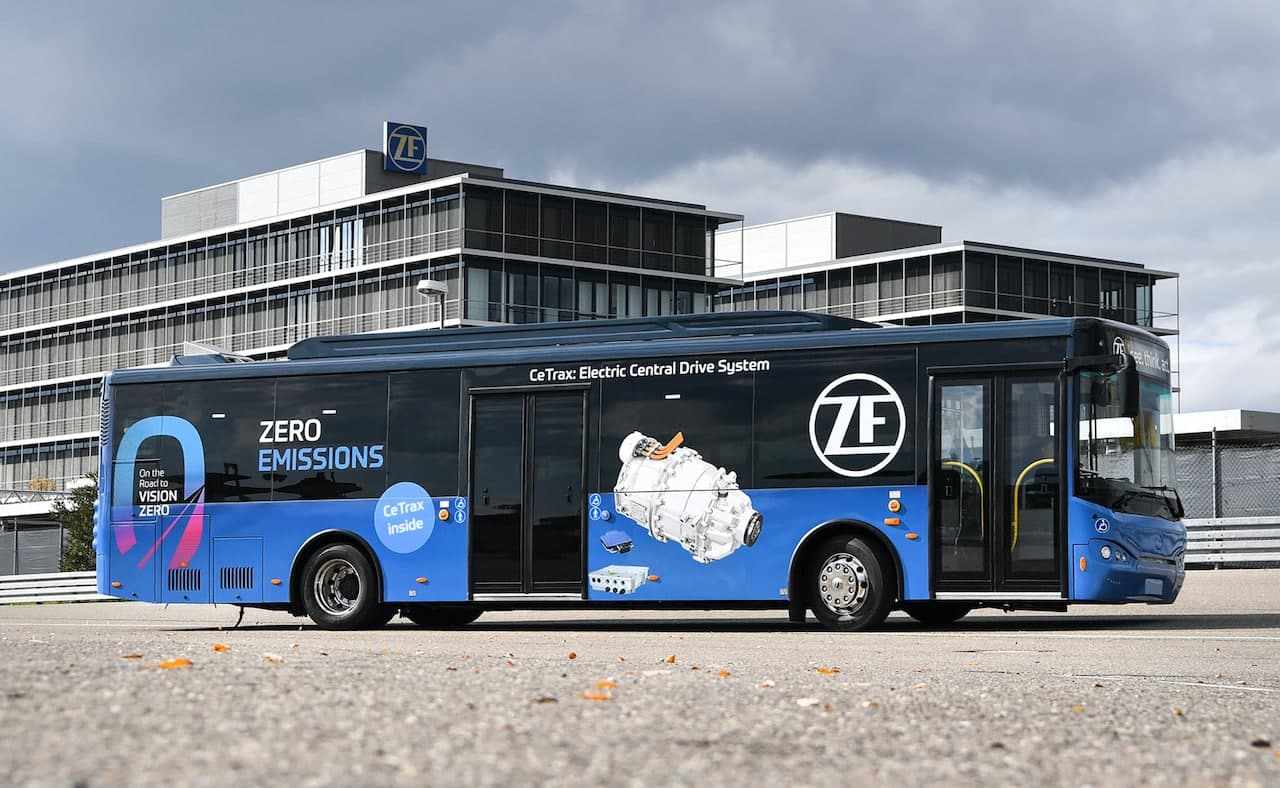 ZF stellt neue Energiemanagement-Software für elektrische Nutzfahrzeuge vor