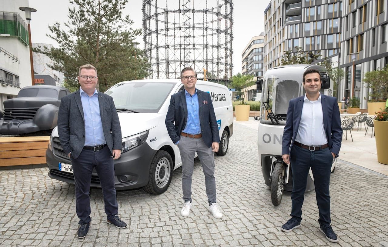 Hermes beliefert mehr als 300.000 Berliner CO2-neutral