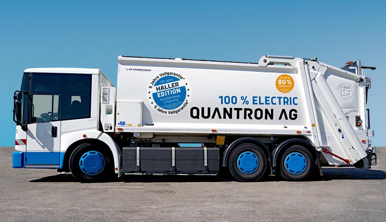 Quantron QHB bei über 20 Müllentsorgern erfolgreich auf Alltagstauglichkeit getestet