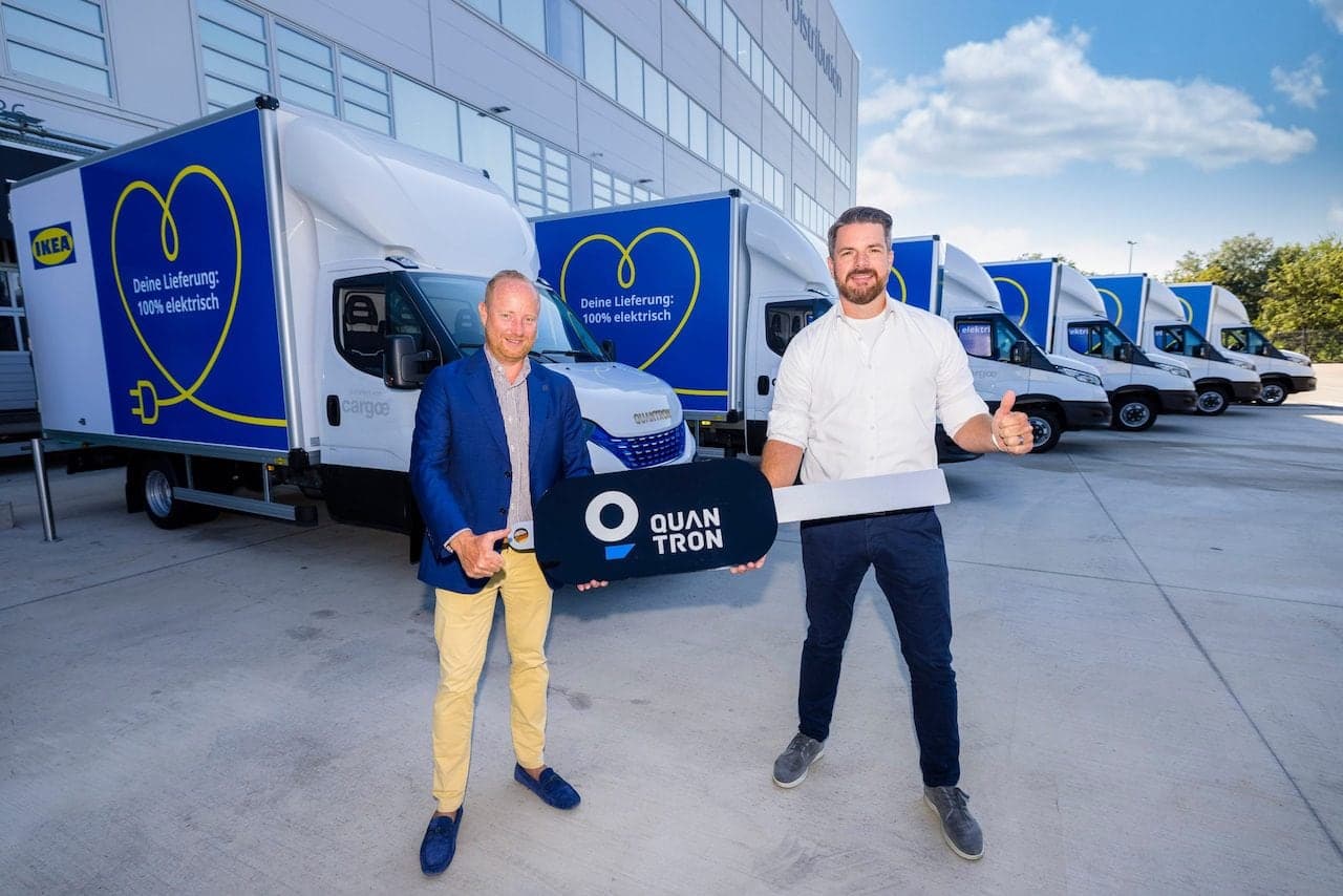 Große Möb-E-llieferung: IKEA erhält 30 Elektrotransporter von Quantron
